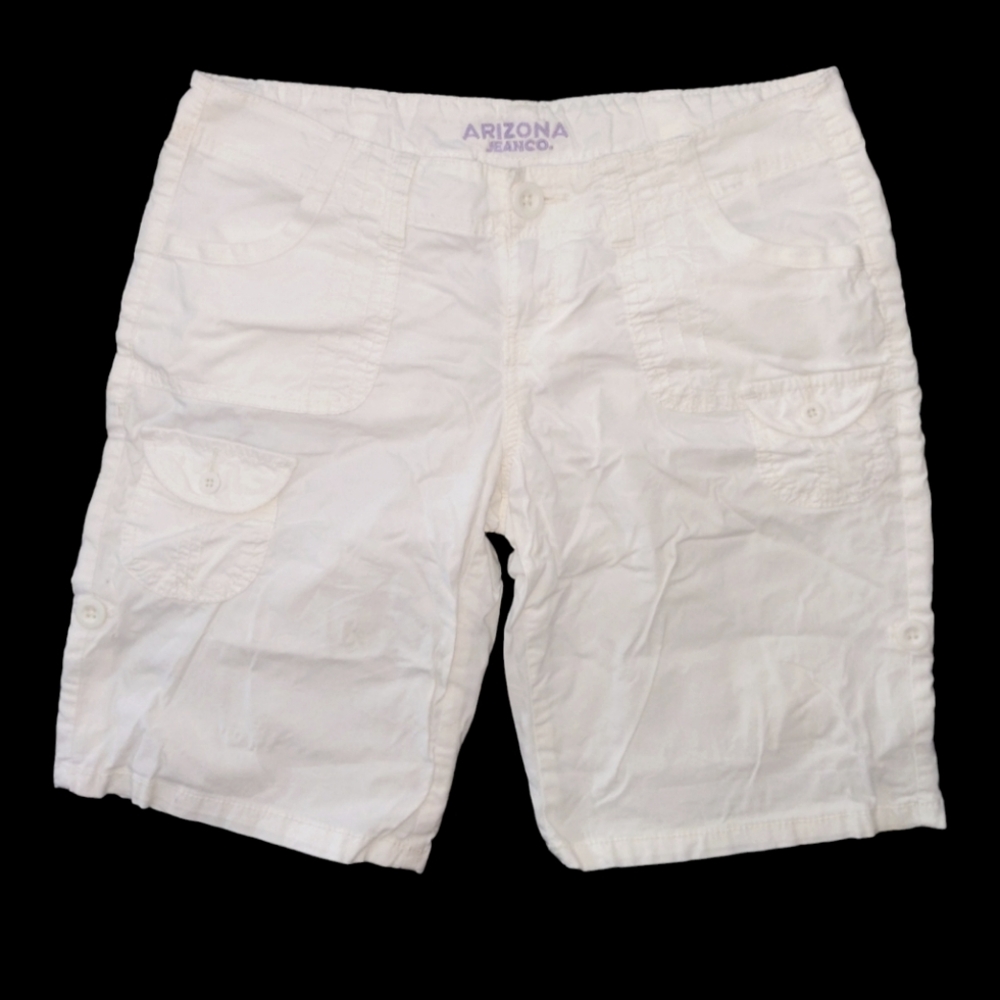 Arizona Jeans Co White Shorts Size Junior 3